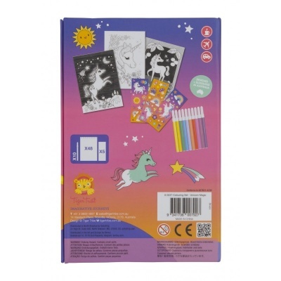 Conjunto de Colorir: Unicórnios | Tiger Tribe