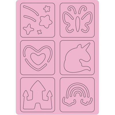 Scratch With Stencil: Unicorns | AVENIR