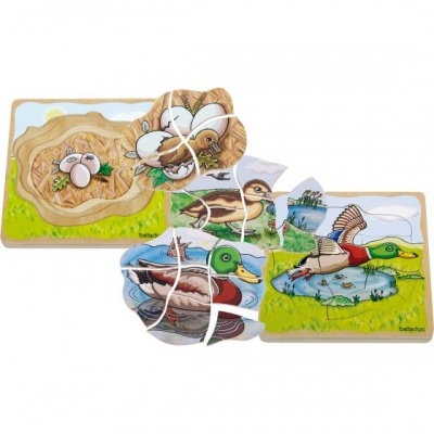 Puzzle de Camadas: Pato | Beleduc