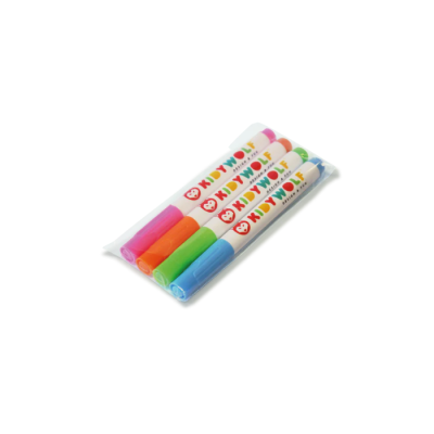 Marcadores laváveis: fluorescentes | KidyWolf