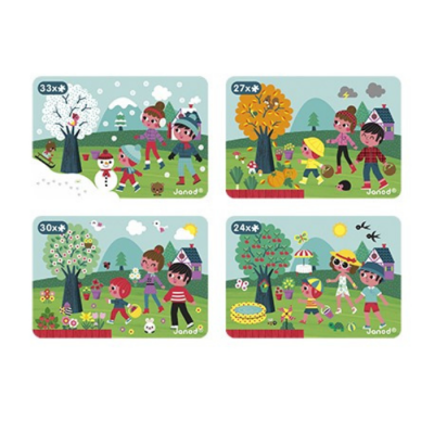 Livro Magnético: Estações do Ano | Janod