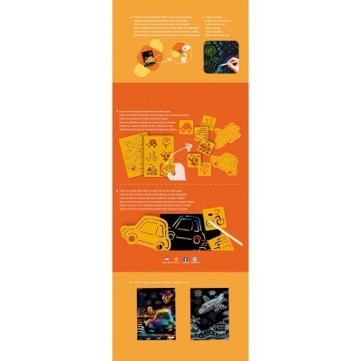 Scratch With Stencil: Transportation | AVENIR