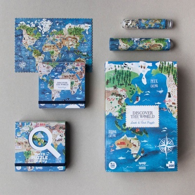 Puzzle Discovery the World [200 peças] | Londji