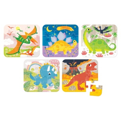On-the-Go: Puzzles Dinossauros | Banana Panda