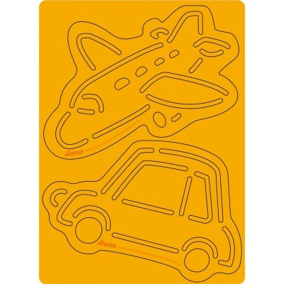 Scratch With Stencil: Transportation | AVENIR
