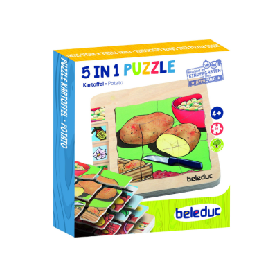Puzzle de Camadas: Batata | Beleduc