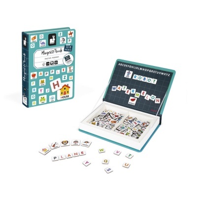 Livro Magnético: Alfabeto Inglês | Janod