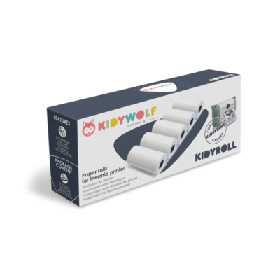 Recarga de papel fotográfico [pack de 5] | KidyWolf