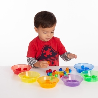 Tigelas de Classificação de Cores translúcidas | Tickit