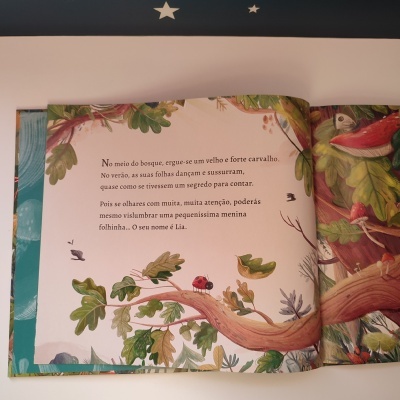 Lia, a Menina Folhinha | Minutos de Leitura