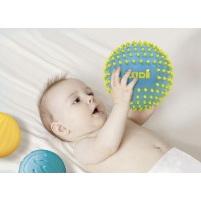 Conjunto de 3 Bolas Sensoriais: Azul | LUDI