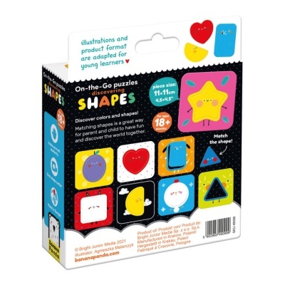On-the-Go: Puzzles Descobre as Formas | Banana Panda