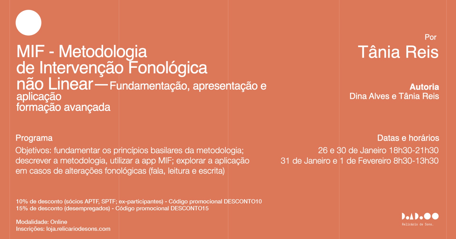 MIF - Metodologia de Intervenção Fonológica não linear (Janeiro 2026) MIF - Metodologia de Intervenção Fonológica não linear (Janeiro 2026)