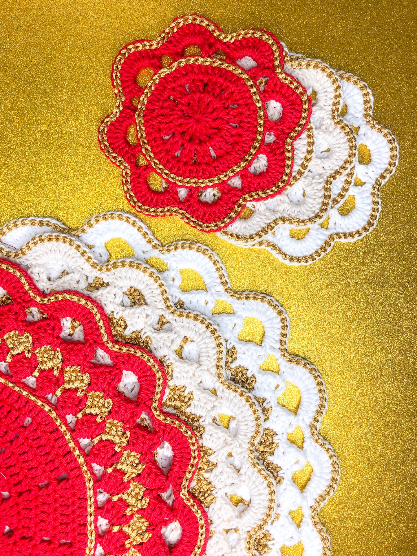 Pack Sousplat Redondo + Base para Copos