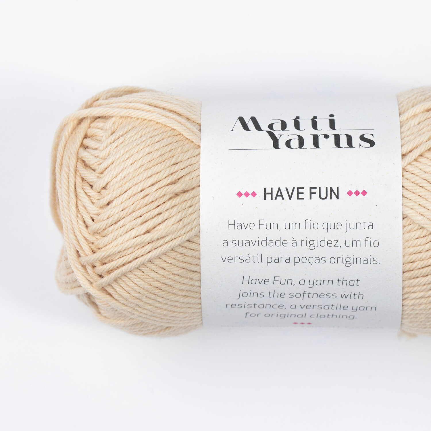 Have Fun | Matti Yarns | 1002 Marfim