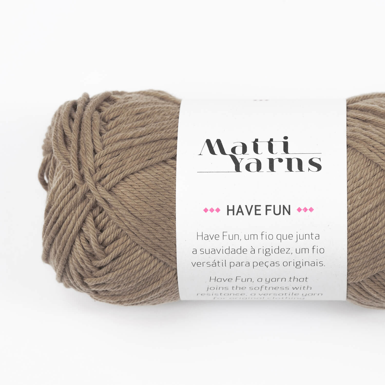Have Fun | Matti Yarns | 1007 Taupe