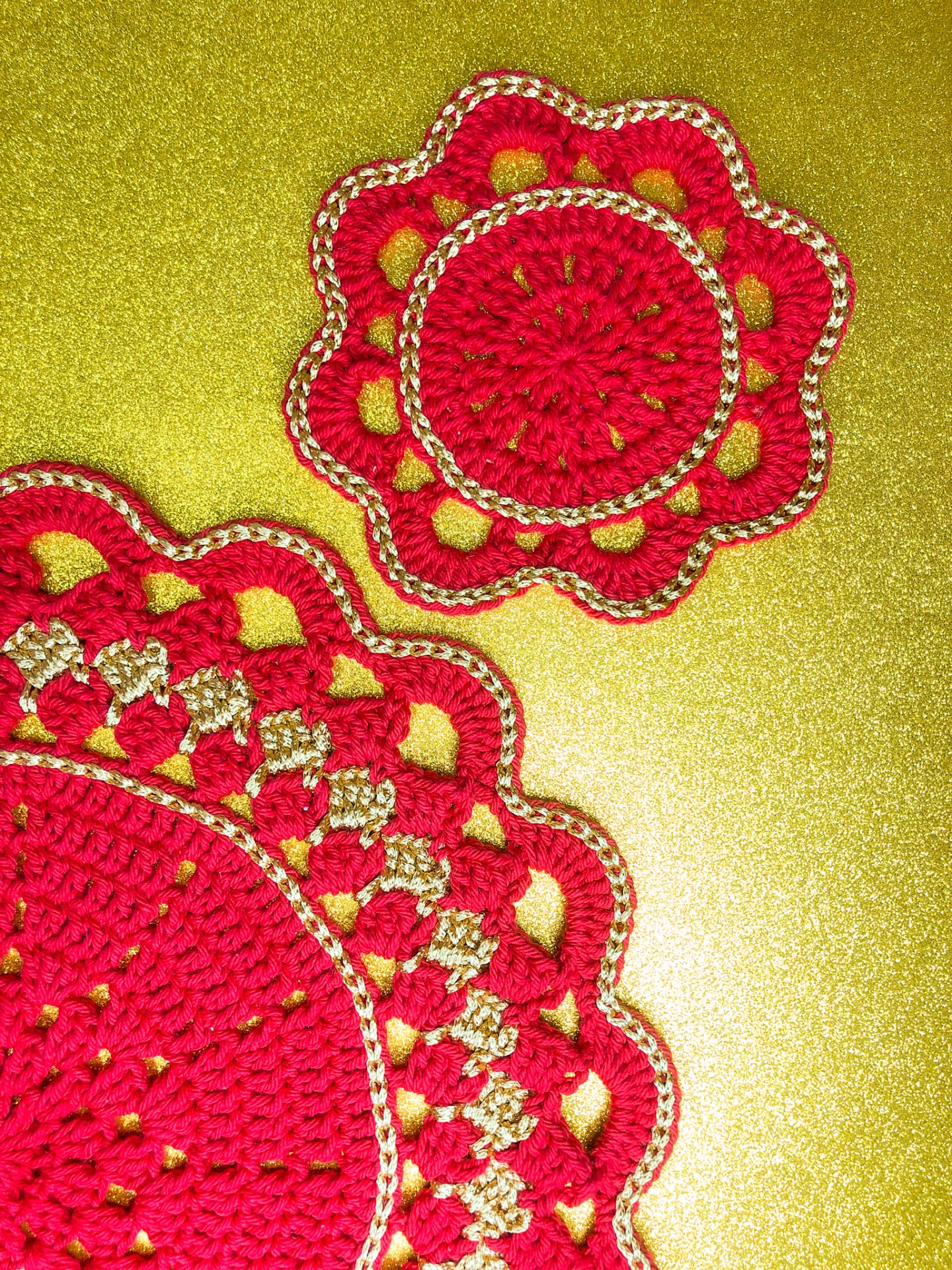 Pack Sousplat Redondo + Base para Copos