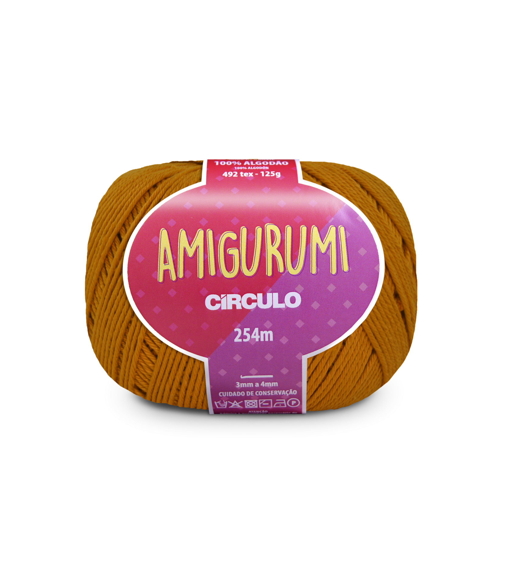 Amigurumi | Círculo | 4131 Dark Cheddar