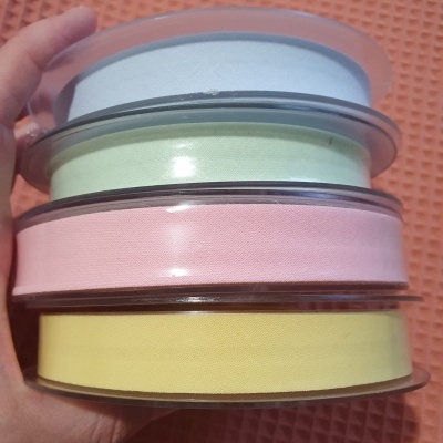 Viés 18mm rosa bebé