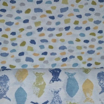 Loneta Pintinhas de Peixinhos 280cm