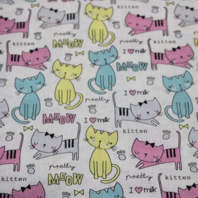 Tecido Gatos