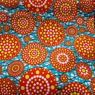 Capulana Blue Bubble