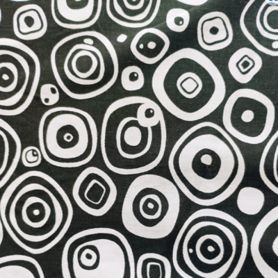 Tecido Igaratinga Preto e Branco Tecido Igaratinga Preto e Branco