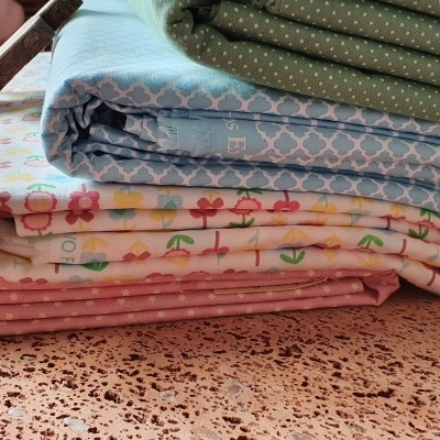 Mini Vitral Azul Bebé