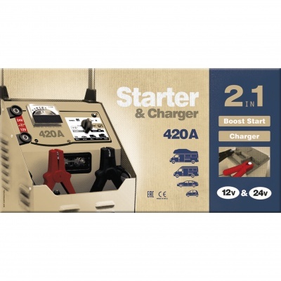 CARREGADOR DE PARTIDA NEOSTART 420 - 12/24V