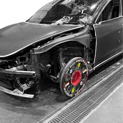 WS Roller-Spinner | 4/5 | Ø 22" × 2,5" 2 rodas