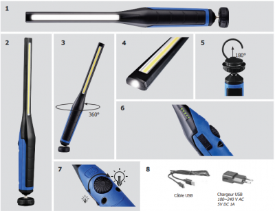 Lâmpada de inspecção PRO 600L