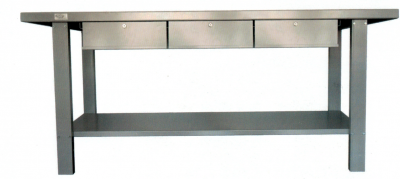 Bancada de trabalho 3 gavetas 2mt