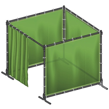 Cabine de proteção OPTICAB 240.G (Verde T9)