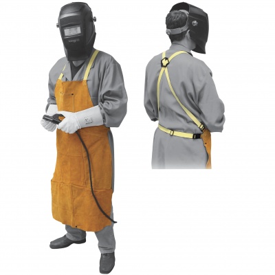 Avental de soldagem profissional