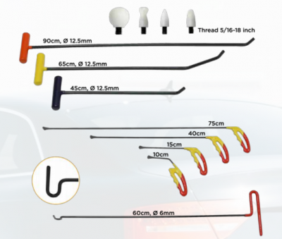 Kit de ferrinhos 8 peças