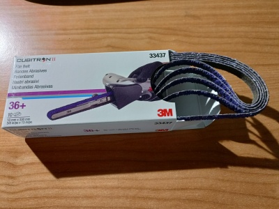 Mini bandas abrasivas 10 x 330mm G.36