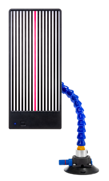 LÂMPADA PARA REMOÇÃO DE MOSSAS COM SUPORTE DE VENTOSA (PILHA NÃO INCLUÍDA)