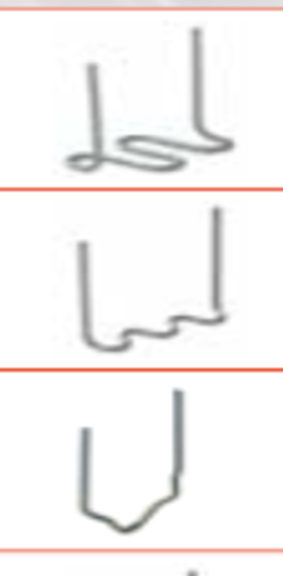 Agrafos pré-cortados 3 modelos