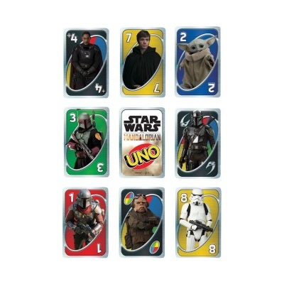 Baralho de Cartas UNO - Star Wars: The Mandalorian Baralho de Cartas UNO - Star Wars: The Mandalorian
