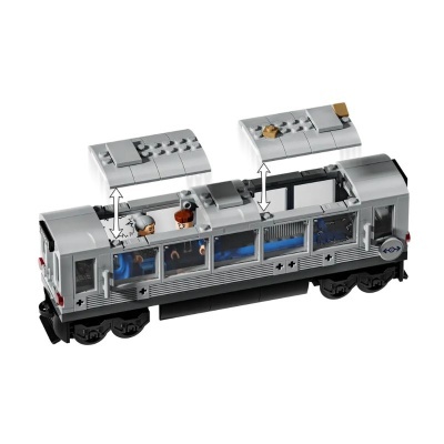 Lego 76321 - Marvel Super Heroes: Spider-Man vs. Doc Ock Subway Train Scene