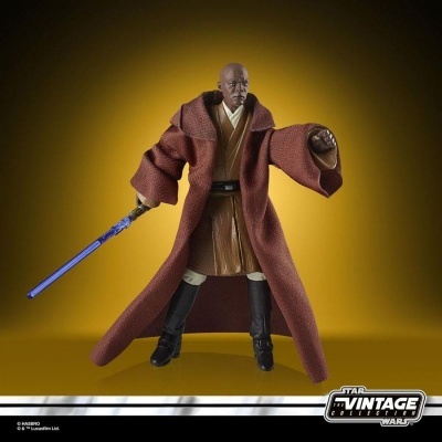 Star Wars Episode II Vintage Collection Action Figure - Mace Windu Star Wars Episode II Vintage Collection Action Figure - Mace Windu