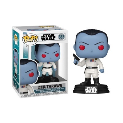 Funko POP! Star Wars: Ahsoka - Grand Admiral Thrawn (CAIXA DANIFICADA)