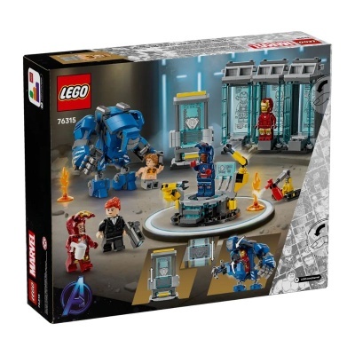 Lego 76315 - Marvel Super Heroes: Iron Man's Laboratory: Hall of Armor
