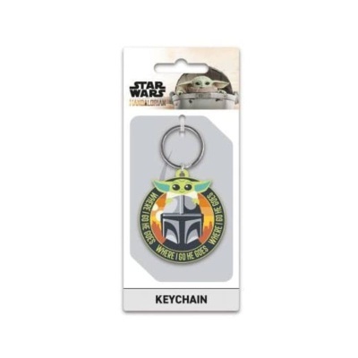 Star Wars Rubber Keychain The Mandalorian
