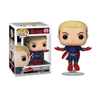 Figura Funko Pop vinil Homelander da série The Boys com caixa