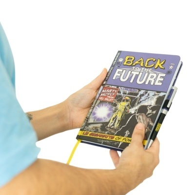 Caderno Premium A5 Com Caneta Back To The Future