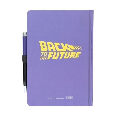 Caderno Premium A5 Com Caneta Back To The Future
