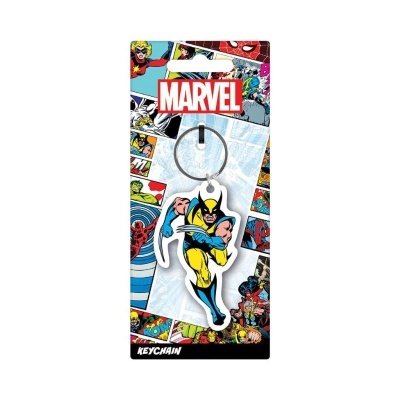 Marvel Comics Rubber Keychain Wolverine