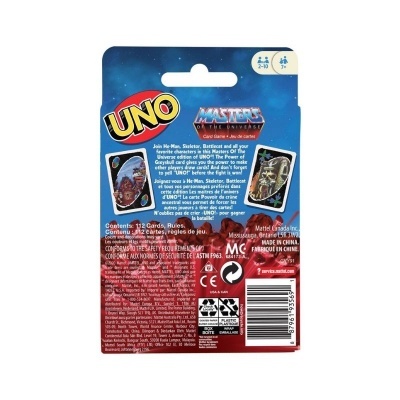 Baralho de Cartas UNO - Masters of the Universe