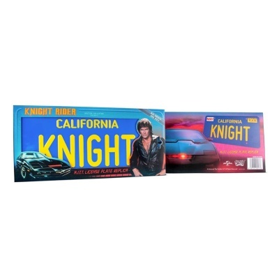 Knight Rider License Plate Replica